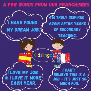 Kidslingo children's language franchise opportunity where MFL teaching is made fun and engaging