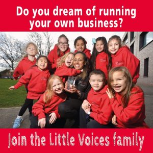 Little Voices children's franchise opportunities UK