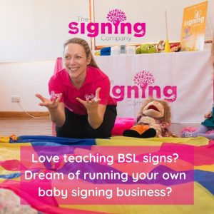 The Signing Company baby and child franchise opportunity UK